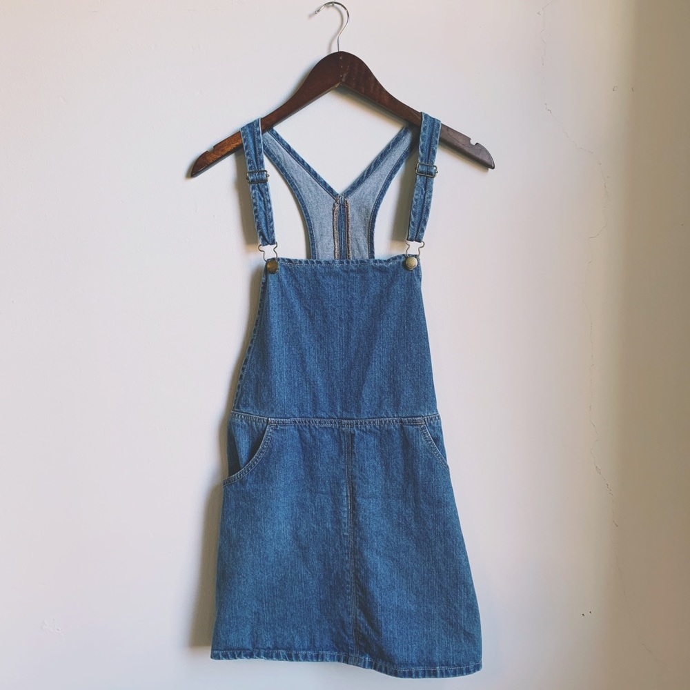 Billabong Denim Pinafore Dress